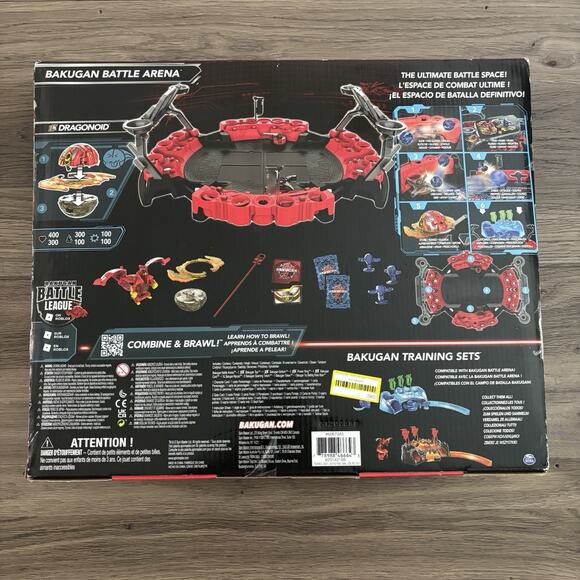 Bundle Set Toy Bakugan Battle Arena Dragonoid + Bakugan Clash Pack Street Brawl - Picture 3 of 9